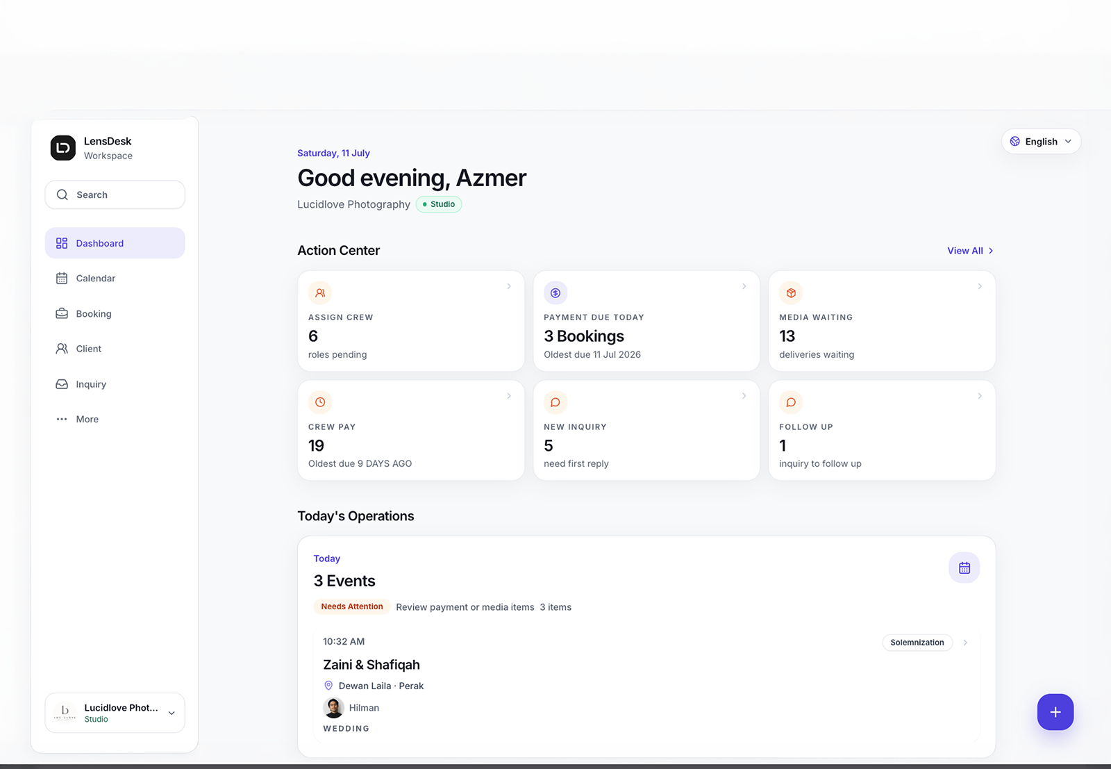 Hero dashboard preview